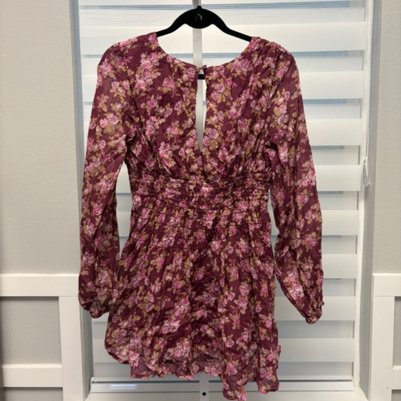 Free People Keep You Cotton Mini Dress Size Small - Picture 6 of 7